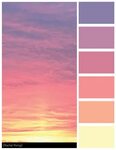 Sunset Color Palette - SkillOfKing.Com
