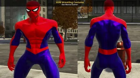 USM Wrestling Costume Spider-Man: Web of Shadows Mods