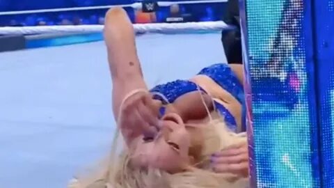 "That's so unfortunate" Charlotte Flair suffers 'nip-slip' w