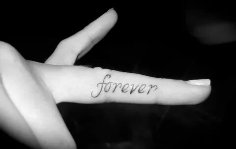 Pin by Michelle Janzen on Tattoos 3 Forever tattoo, Finger t