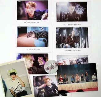 BTS autographed 2016 2nd album WINGS CD+photobook korean ver