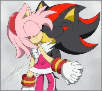 Sonic Shadow Kiss Amy - Easy Draw