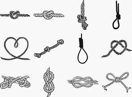 Rope knot svg eps png dxf clipart for cricut and Etsy Knot t