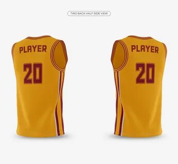 Basketball Jersey with Crew-Neck Mockup on Behance