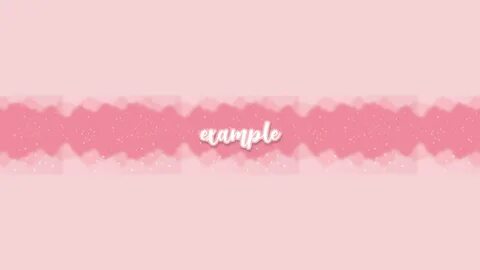 Pink Aesthetic Youtube Banner - Dezmil Wallpaper