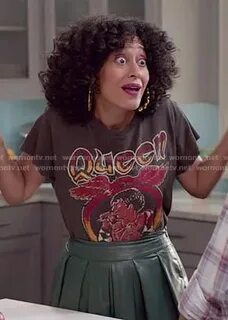 Rainbow Johnson Outfits & Fashion on Black-ish Tracee Ellis 