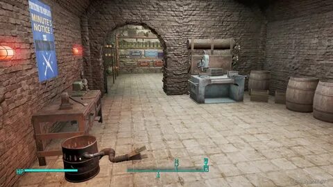 Туннели замка Минитменов - Локации - Моды для Fallout 4 - Ка