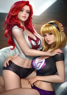 Mary Jane and Gwen Stacy Marvel's Spider-Man Know Your Meme
