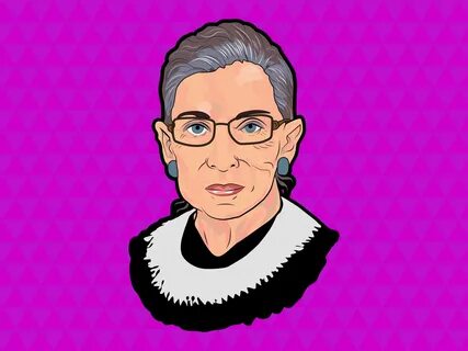Ruth Bader Ginsburg by Anthony Savage on Dribbble