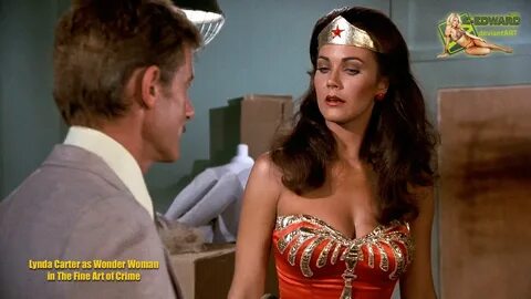 Wonder Woman Lynda Carter Fine Art Of Crime