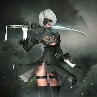 2B by DemonLeon3D on DeviantArt