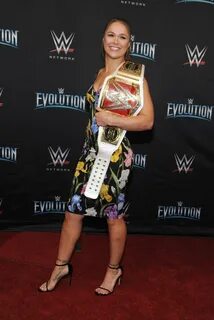 Ronda Rousey: WWEs First Ever all-womens event Evolution -05