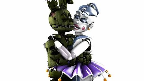 sfm fnaf sl) Springtrap x Ballora (springllora) by TrappySFM