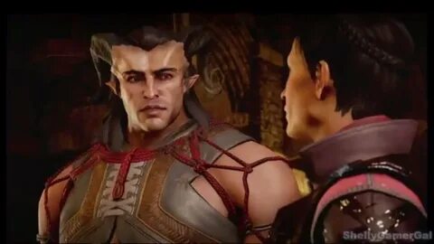 Handsome Male Qunari Inquisitor:Vektal - YouTube