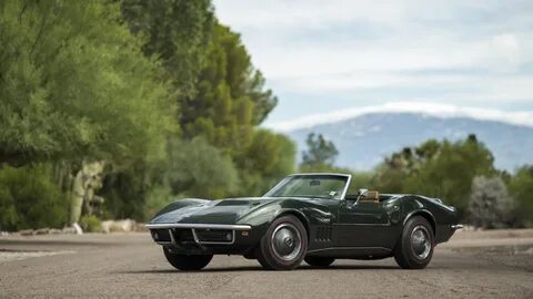 1969 Chevrolet Corvette Convertible - I love P02 hubcaps on 