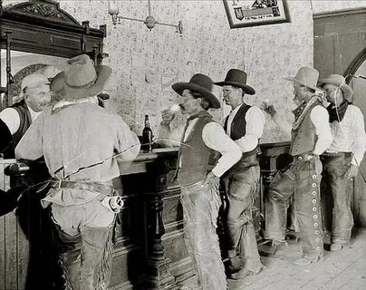 A Cowboy Saloon from the Early 1900s Old west saloon, Old we