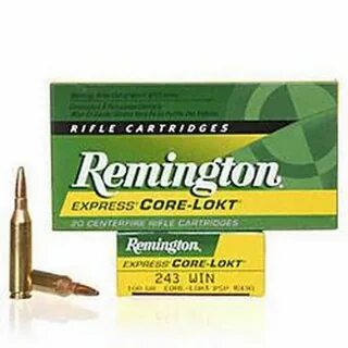 Remington .243 Winchester Ammunition 20 Rounds Core-Lokt PSP