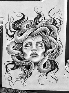 Pin by Maddy Riddles on Tattoos Medusa tattoo design, Medusa