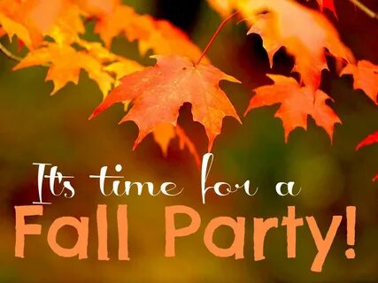 Fall party, Party, Class party