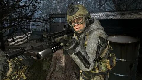 Garry's Mod NPC Wars Combine Soldiers vs MW2 Task Force 141