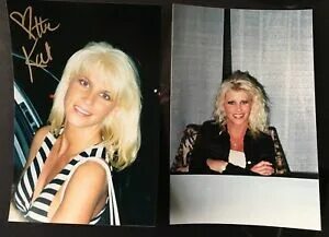 Стейси Картер на кат 4x6 автограф цветной фотографии WWE Wre