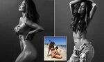 Sarah Stage poses nude at six months pregnant Daily Mail Onl