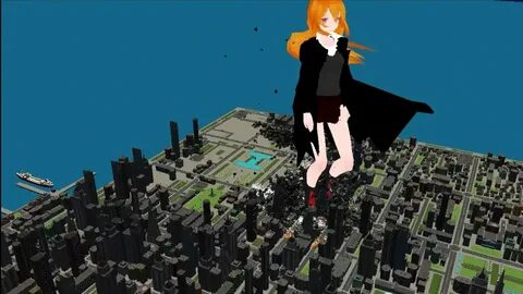 Giantess Simulator Rika Helleaven Edition Japanese Trailer -