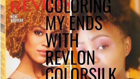 Coloring my natural hair ends Honey blonde with Revlon Color