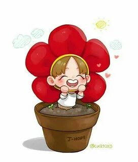 #J-Flower BTS J-Hope * Jung Hoseok Bts fanart, Fan art, Jhop