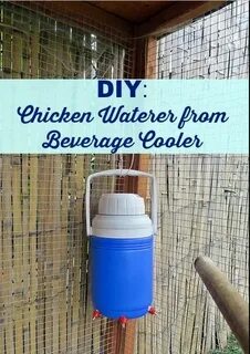 27 DIY Chicken Feeder And Waterer Plans And Ideas - The Poul