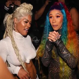 Teyana Taylor and Cardi B. Def jam recordings, Celebrity sty