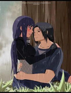 In the rain by Ririnka on DeviantArt Uchiha, Anime naruto, I