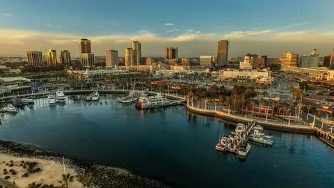 Free photo: Long Beach - Architecture, Beach, Building - Fre