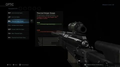 Call of Duty Warzone: How to Get Thermal Scope