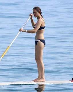 Marion Cotillard in Bikini Paddleboarding -14 GotCeleb