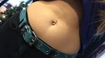 I got my belly button pierced!! - YouTube