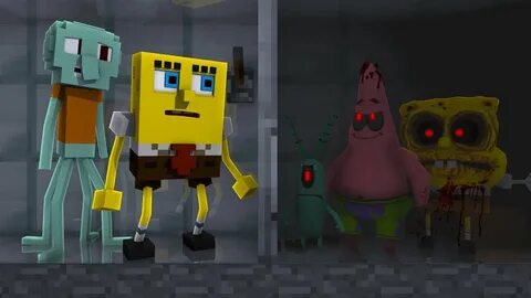 Minecraft - SPONGEBOB ESCAPES THE CHUM BUCKET BASEMENT! - Yo