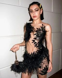 Charli XCX In Julien Macdonald @ 2020 BRIT Awards After Part