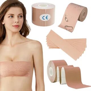 Some reservation 2Pcs Boob Tape Breast Lift for Bre Large Breathable. 