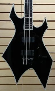 Bc Rich Nj Deluxe Warlock Bass Guitar Reverb