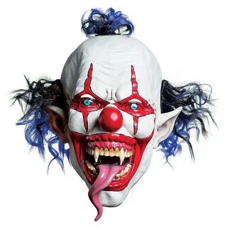 Scary Clown Smile Face Mask