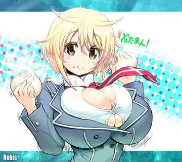 Safebooru - 1girl blonde hair bouncing breasts breasts brown