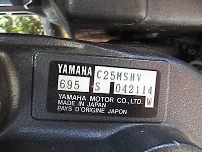 Used 1997 Yamaha 25 hp outboard Motor Yamaha Outboards