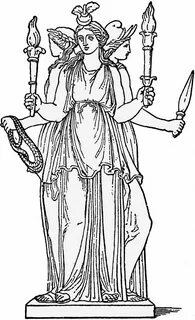 Hecate Myth & Symbols Hecate goddess, Goddess symbols, Mytho
