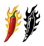 Hot pepper illustration on Behance