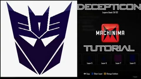 Call of Duty Black Ops 2 Emblem Editor Tutorials - Black Ops