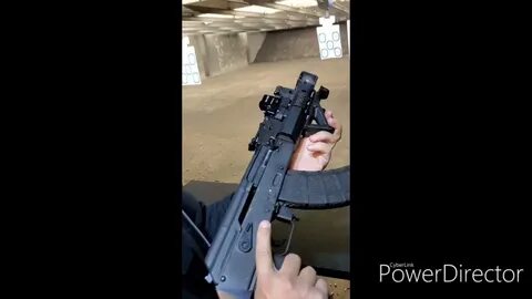 Franklin Armory AK47 Mini-Draco Binary Trigger - YouTube