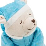 Мишка Doodoo Babiage с ночником голубой 0130 - купить в инте