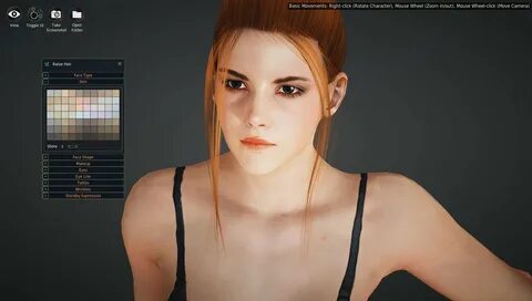 So I made Emma Watson in Char Creation : blackdesertonline