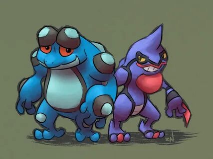 seismitoad and toxicroak by aarqZN Pokemon, Pokemon fan, Bes